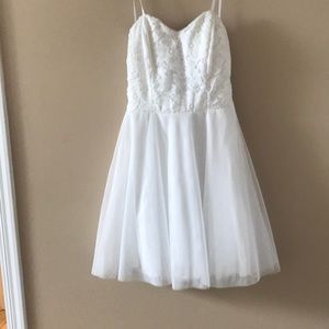 White summer dress